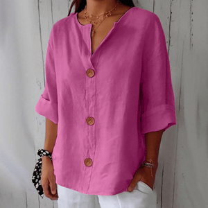 Caroline™ | Chemise en Lin - LUNAEVE