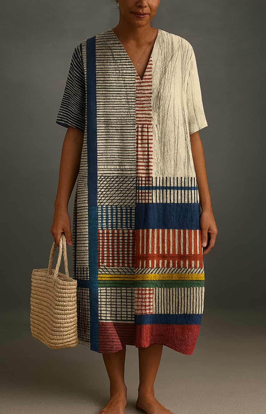 Aubrey™ | Robe midi élégante et décontractée - LUNAEVE