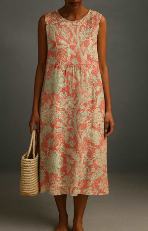 Aubrey™ | Robe midi élégante et décontractée - LUNAEVE