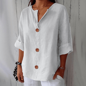 Caroline™ | Chemise en Lin - LUNAEVE