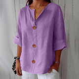 Caroline™ | Chemise en Lin - LUNAEVE
