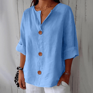 Caroline™ | Chemise en Lin - LUNAEVE