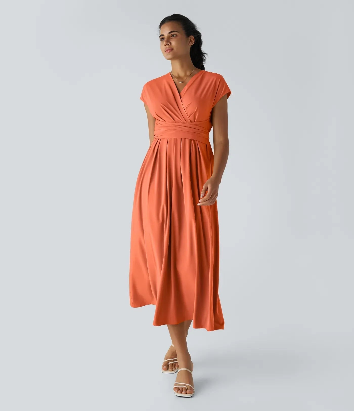 Élise™ | Robe longue fluide et flatteuse pour toutes les occasions - LUNAEVE