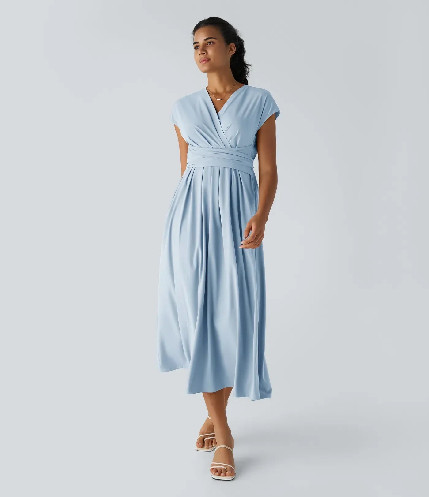 Élise™ | Robe longue fluide et flatteuse pour toutes les occasions - LUNAEVE