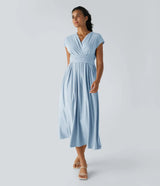 Élise™ | Robe longue fluide et flatteuse pour toutes les occasions - LUNAEVE