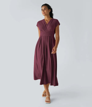 Élise™ | Robe longue fluide et flatteuse pour toutes les occasions - LUNAEVE