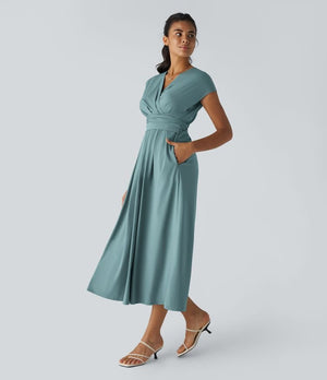 Élise™ | Robe longue fluide et flatteuse pour toutes les occasions - LUNAEVE