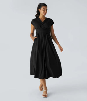 Élise™ | Robe longue fluide et flatteuse pour toutes les occasions - LUNAEVE