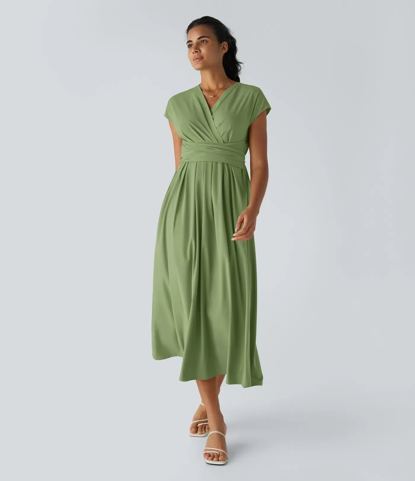 Élise™ | Robe longue fluide et flatteuse pour toutes les occasions - LUNAEVE