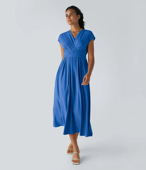 Élise™ | Robe longue fluide et flatteuse pour toutes les occasions - LUNAEVE