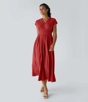 Élise™ | Robe longue fluide et flatteuse pour toutes les occasions - LUNAEVE