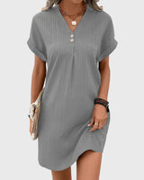 Élodie™ | Robe d’été à col en V - LUNAEVE