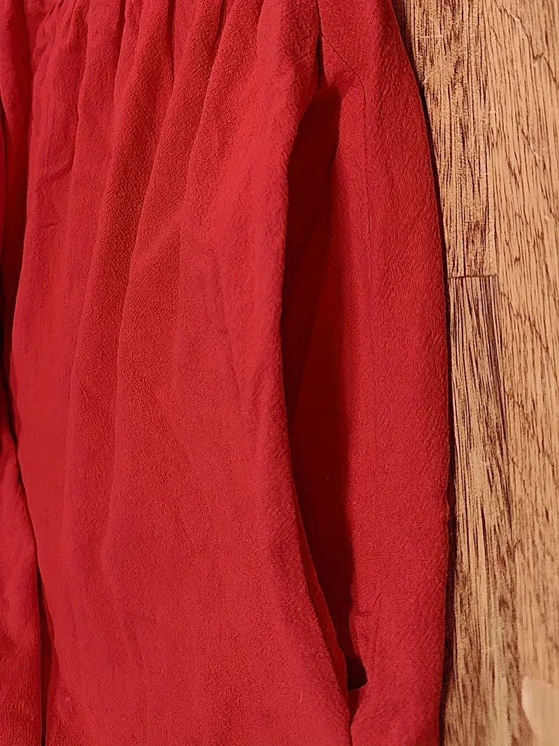 Juliane™ | Robe en lin premium avec poches - LUNAEVE