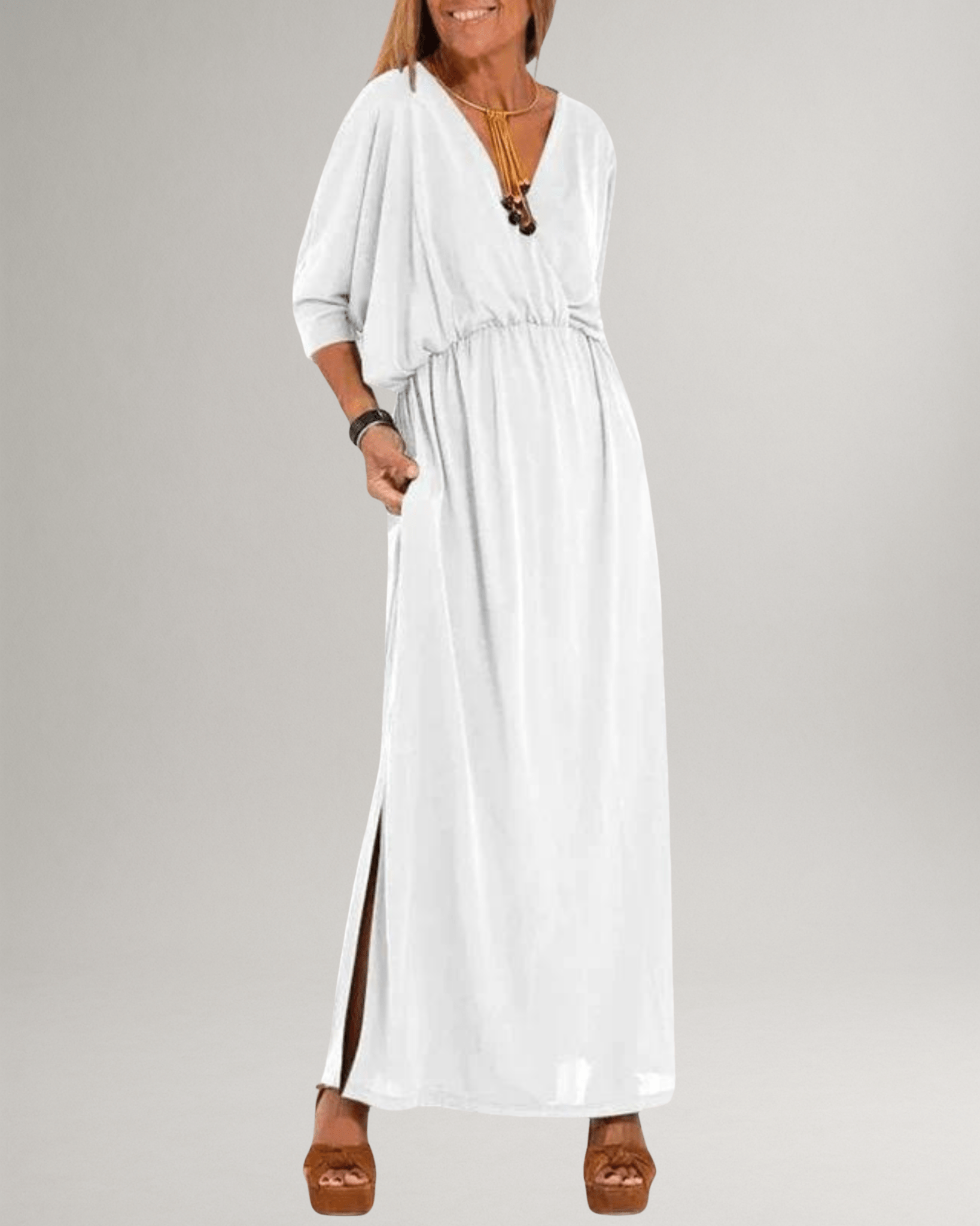 LANI™ | Robe Longue Vintage - LUNAEVE
