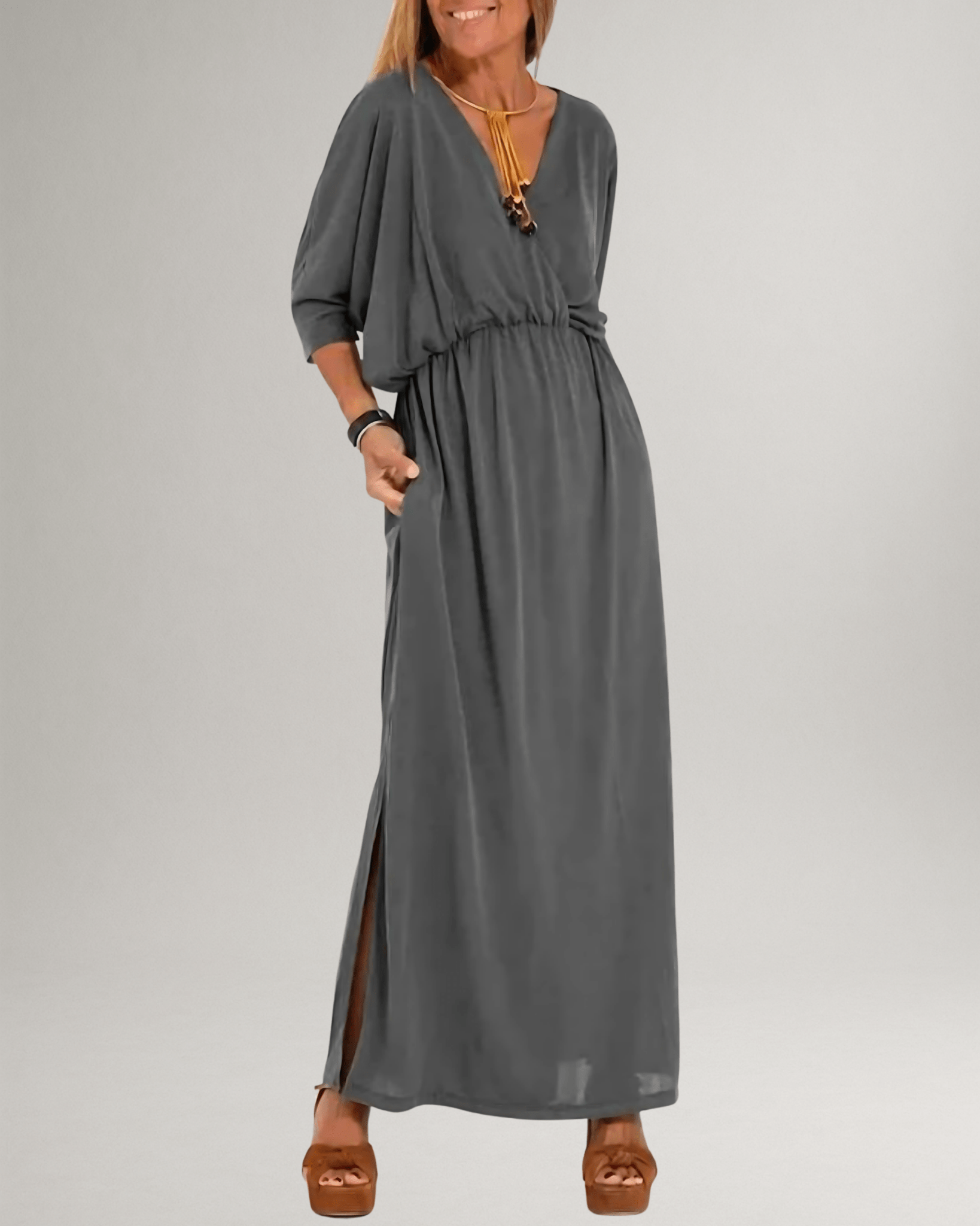 LANI™ | Robe Longue Vintage - LUNAEVE