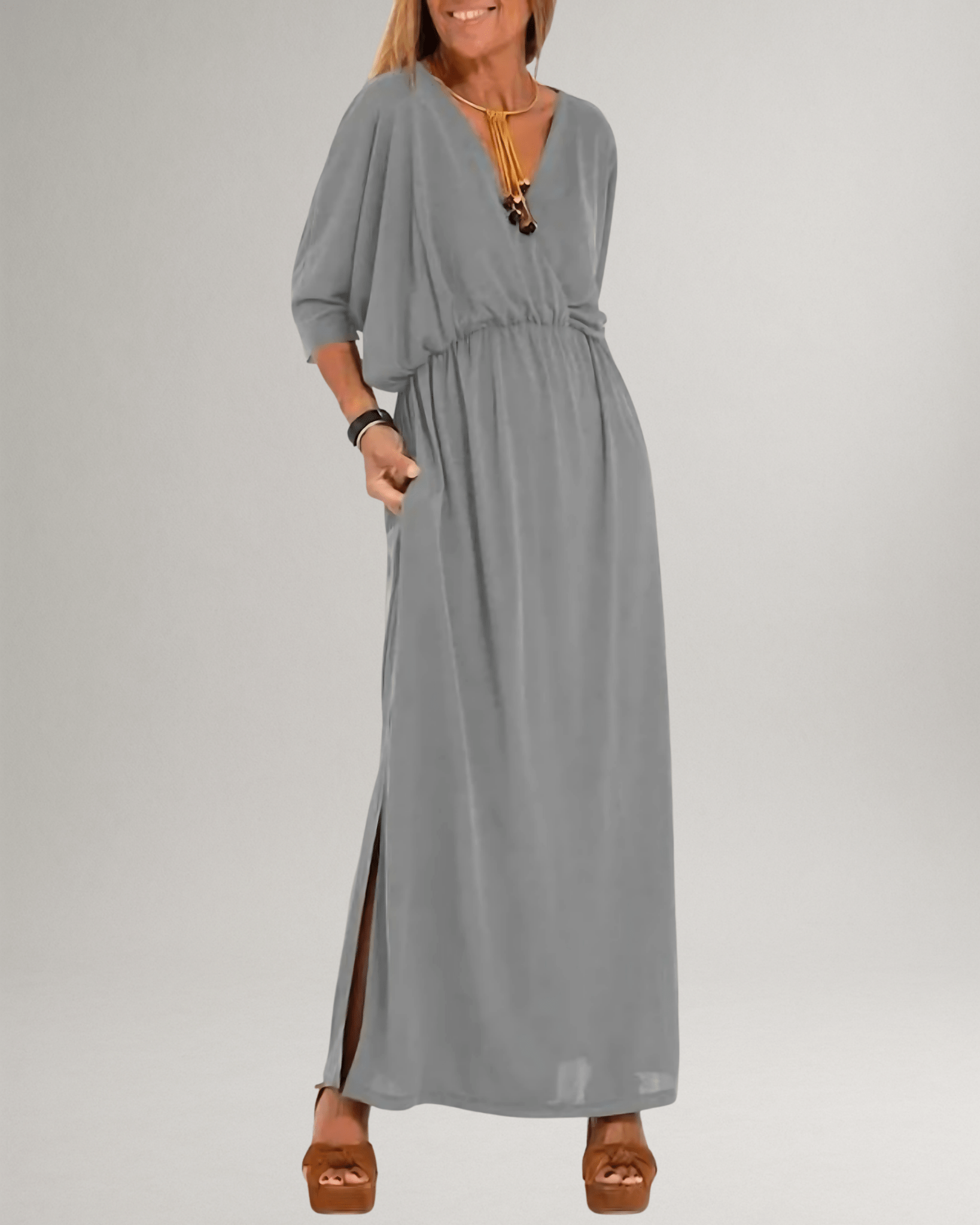LANI™ | Robe Longue Vintage - LUNAEVE
