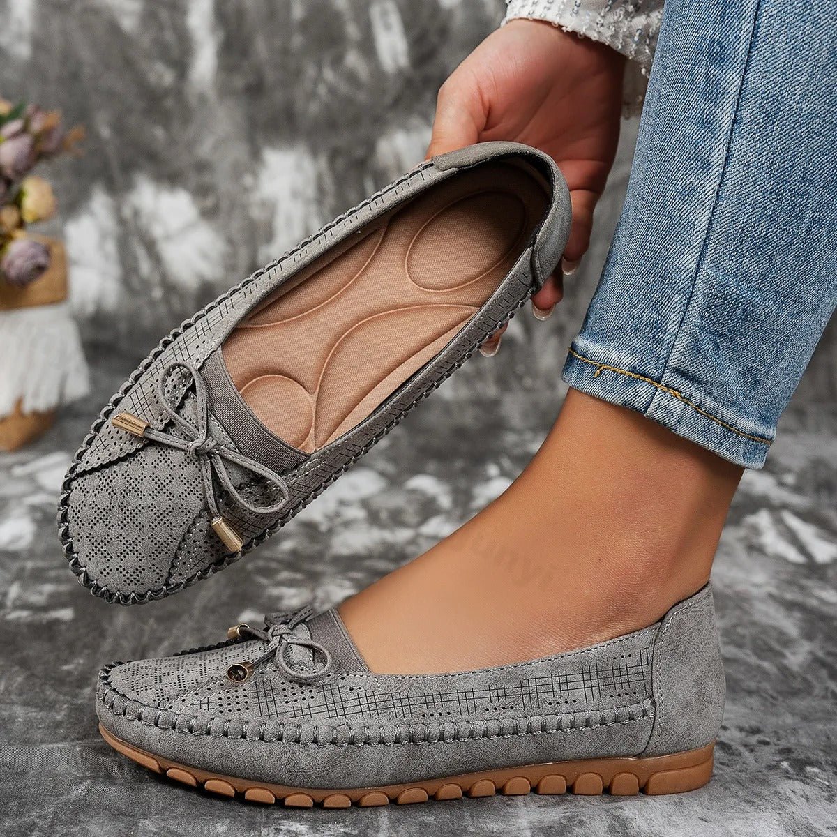 Louise™ | Chaussures confortables avec semelle orthopédique - LUNAEVE