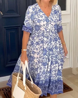 Nia™ | Robe Élégante et Confort d’Été - LUNAEVE