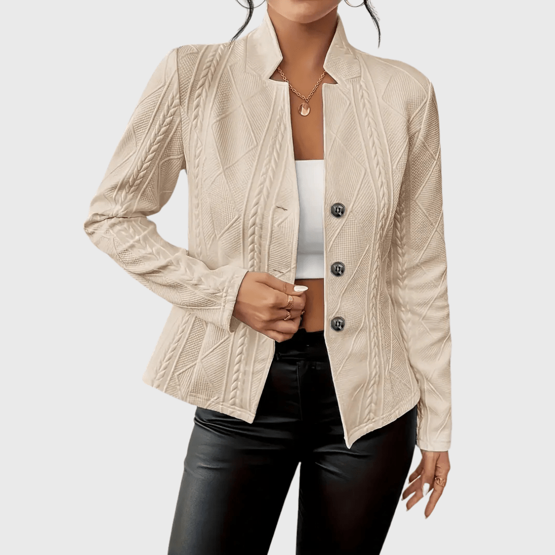Olivia™ | Blazer avec des détails élégants - LUNAEVE